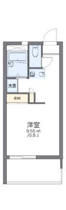 レオパレスグランディル 1階 1K 賃貸物件詳細