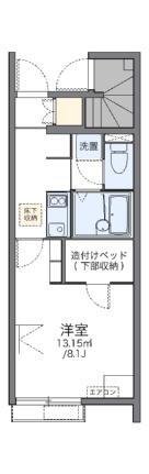 愛媛県松山市余戸中3丁目 鎌田駅 1K アパート 賃貸物件詳細