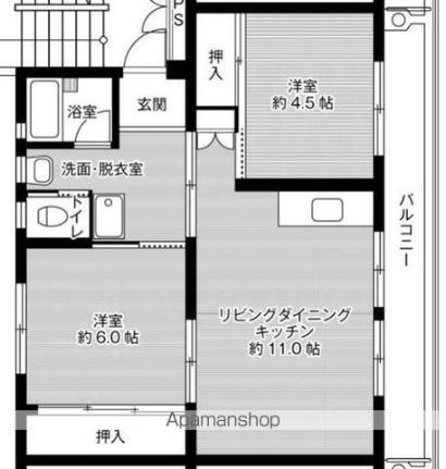 ビレッジハウス小城１号棟 5階 2LDK 賃貸物件詳細