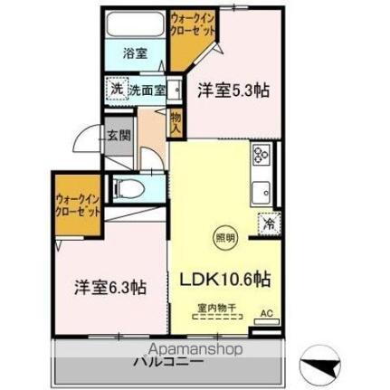 福岡県福岡市中央区鳥飼３丁目 唐人町駅 2LDK アパート 賃貸物件詳細