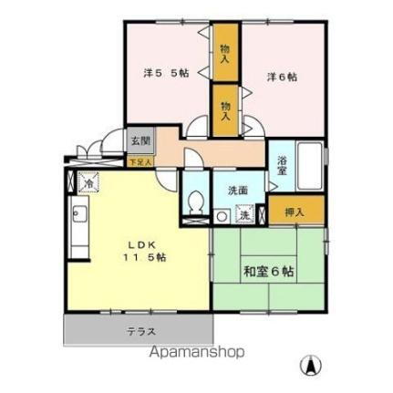 福岡県福岡市中央区赤坂３丁目 桜坂駅 3LDK アパート 賃貸物件詳細