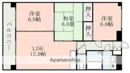 ファミーユ飛田 3階 3LDK 賃貸物件詳細