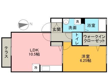 熊本県熊本市西区上代1丁目 熊本駅 1LDK アパート 賃貸物件詳細