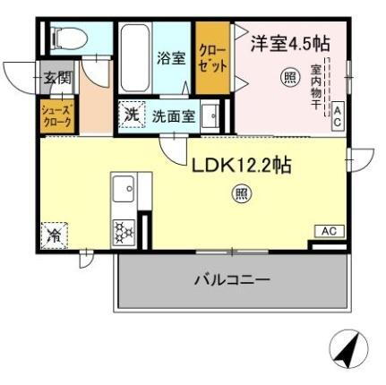 （仮称）ＤーＲＯＯＭ島町 3階 1LDK 賃貸物件詳細