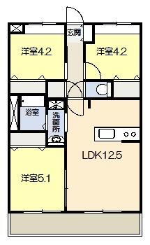 熊本県八代市本野町 肥後高田駅 3LDK アパート 賃貸物件詳細