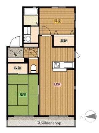 宮崎県宮崎市花山手東1丁目 2LDK アパート 賃貸物件詳細