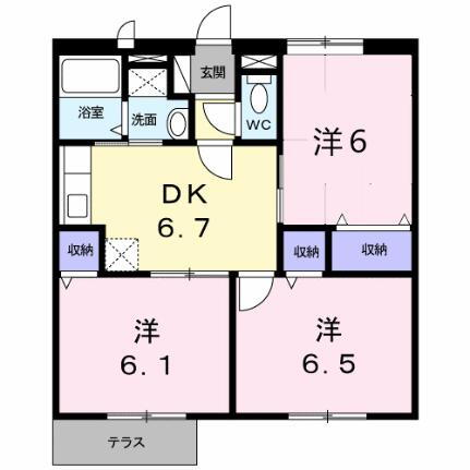 宮崎県宮崎市吉村町大町前 宮崎駅 3DK アパート 賃貸物件詳細