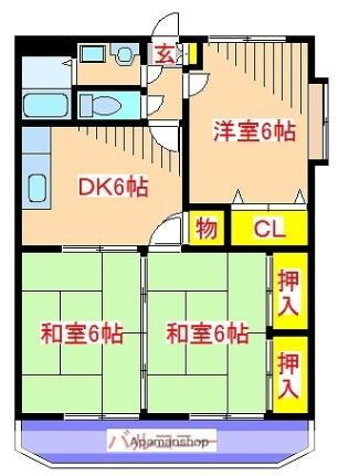 鹿児島県姶良市東餅田 帖佐駅 3DK マンション 賃貸物件詳細