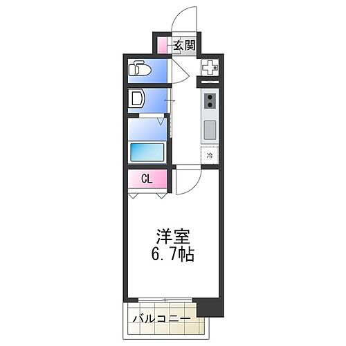 大阪府大阪市平野区平野西5丁目 平野駅 1K マンション 賃貸物件詳細