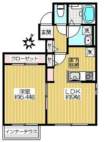 Ｔｙｎａ　Ｓｏｌａｒｉａ 1階 1LDK 賃貸物件詳細