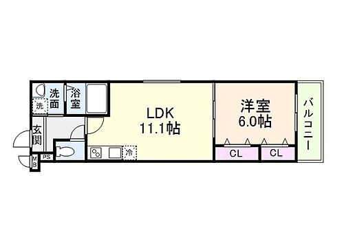 大阪府大阪市東成区大今里南5丁目 新深江駅 1LDK アパート 賃貸物件詳細