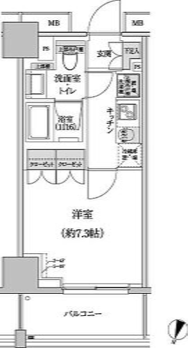 東京都渋谷区本町４丁目 西新宿五丁目駅 1K マンション 賃貸物件詳細