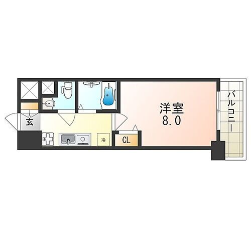 大阪府大阪市東住吉区杭全２丁目 東部市場前駅 1K マンション 賃貸物件詳細