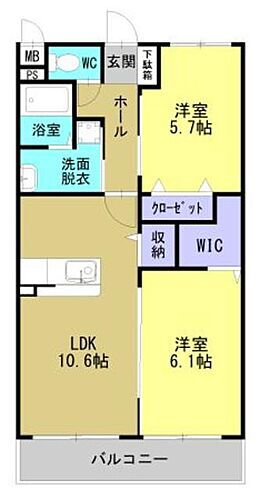 ＬＩＶＥ 2階 2LDK 賃貸物件詳細