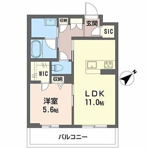 サウザンド和泉 4階 1LDK 賃貸物件詳細