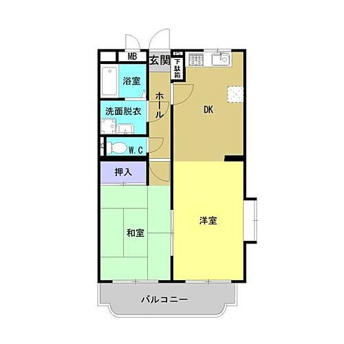 京都府舞鶴市清道新町 西舞鶴駅 2DK マンション 賃貸物件詳細