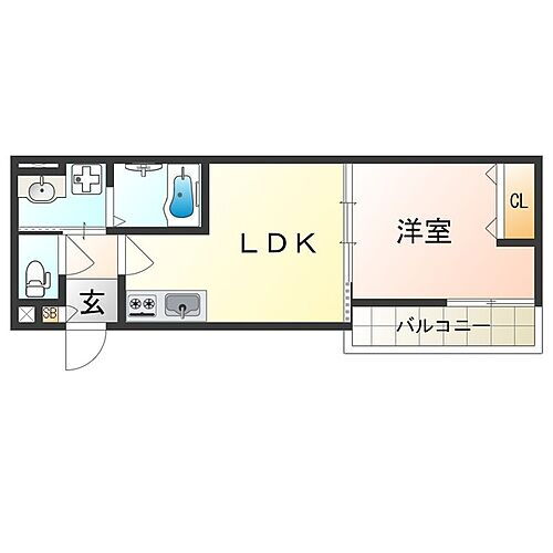大阪府大阪市淀川区加島4丁目 加島駅 1LDK アパート 賃貸物件詳細