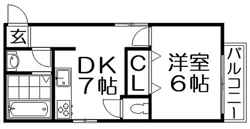 大阪府枚方市香里園桜木町 香里園駅 1DK マンション 賃貸物件詳細