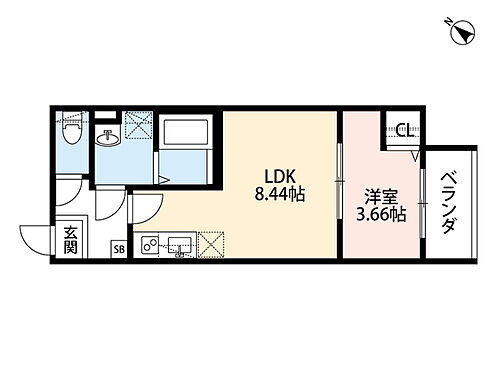 フォレストアレイ 3階 1LDK 賃貸物件詳細