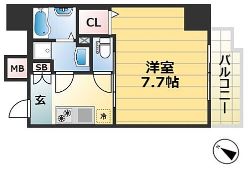 兵庫県神戸市兵庫区湊町1丁目 神戸駅 1K マンション 賃貸物件詳細