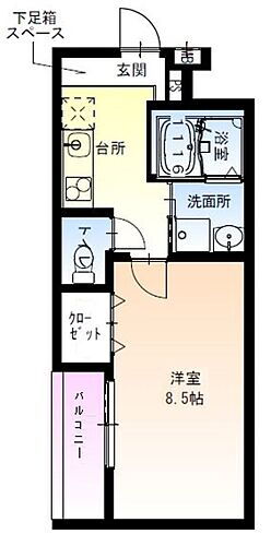 大阪府大阪市東淀川区下新庄4丁目 下新庄駅 1K アパート 賃貸物件詳細