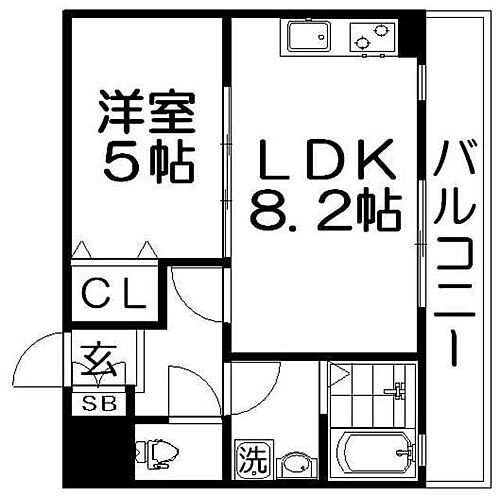 大阪府門真市城垣町 萱島駅 1LDK アパート 賃貸物件詳細