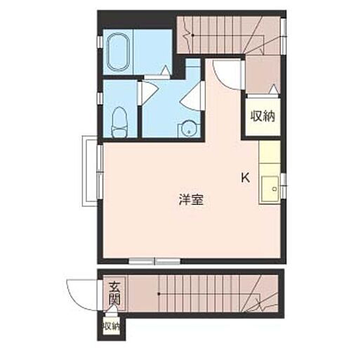 神奈川県横浜市西区久保町45-8 西横浜駅 ワンルーム アパート 賃貸物件詳細