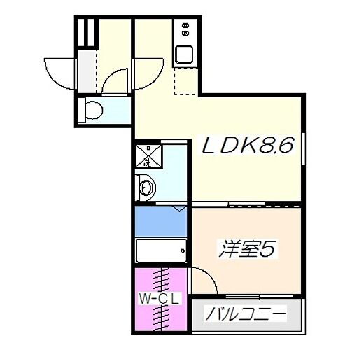 大阪府堺市北区黒土町 三国ケ丘駅 1LDK アパート 賃貸物件詳細