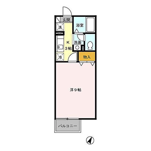 新潟県新潟市東区石山4丁目8-7 越後石山駅 1K アパート 賃貸物件詳細