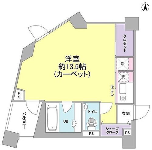 東京都港区元麻布３丁目 広尾駅 ワンルーム マンション 賃貸物件詳細