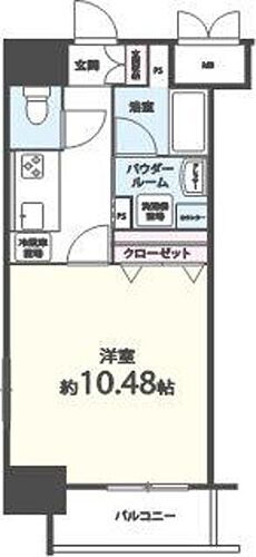 東京都港区芝2丁目 芝公園駅 1K マンション 賃貸物件詳細