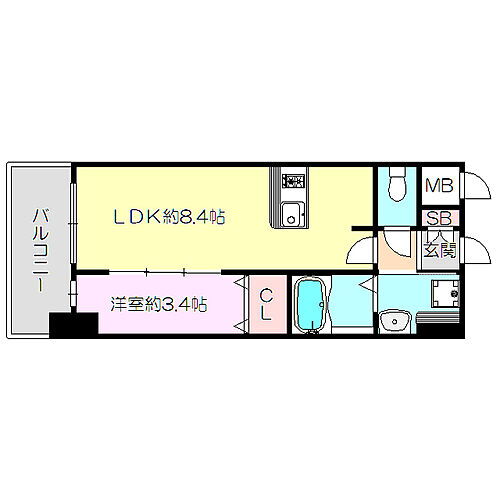 大阪府大阪市淀川区東三国6丁目 東三国駅 1LDK マンション 賃貸物件詳細