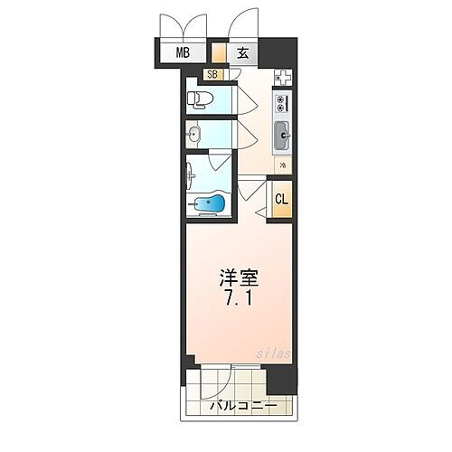 大阪府大阪市淀川区十三本町1丁目 十三駅 1K マンション 賃貸物件詳細