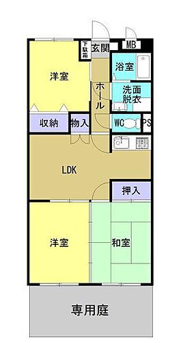 岡山県倉敷市玉島 新倉敷駅 3LDK マンション 賃貸物件詳細