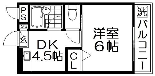 大阪府寝屋川市香里北之町 香里園駅 1DK マンション 賃貸物件詳細