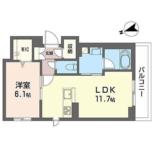 プロムナード 1階 1LDK 賃貸物件詳細