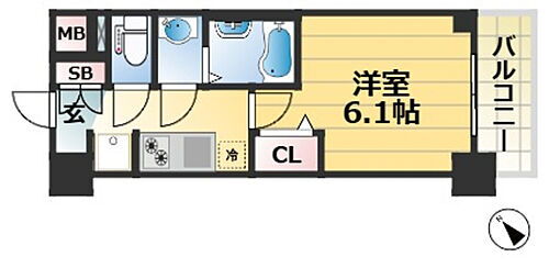 兵庫県神戸市長田区二番町1丁目 兵庫駅 1K マンション 賃貸物件詳細
