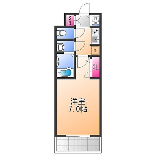 Ｓ－ＲＥＳＩＤＥＮＣＥ堺浜寺ｂｒｏａｄ 2階 1K 賃貸物件詳細