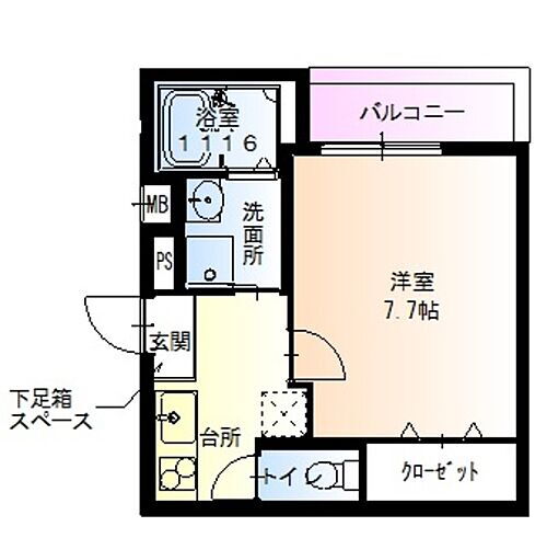 フジパレス下新庄駅東ＩＩＩ番館 3階 1K 賃貸物件詳細