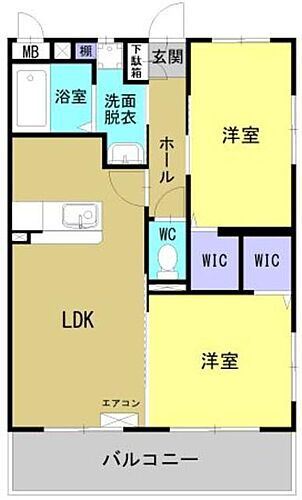 宮崎県宮崎市新栄町 宮崎駅 2LDK マンション 賃貸物件詳細