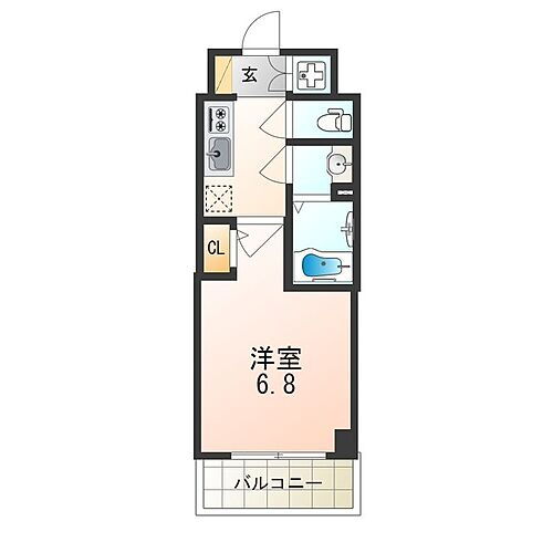 大阪府大阪市西淀川区御幣島2丁目 御幣島駅 1K マンション 賃貸物件詳細
