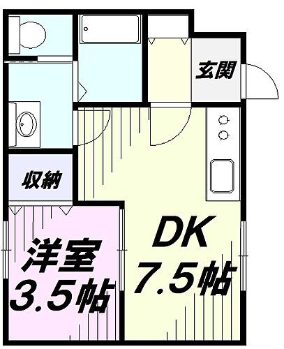 ファーストステージ 1階 1DK 賃貸物件詳細