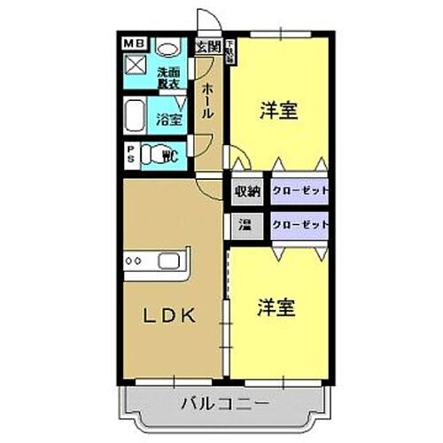 栃木県栃木市城内町2丁目 栃木駅 2LDK マンション 賃貸物件詳細