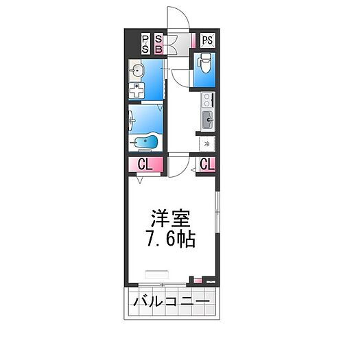 ヒカルサ堺市文珠橋通Ｉ 2階 1K 賃貸物件詳細