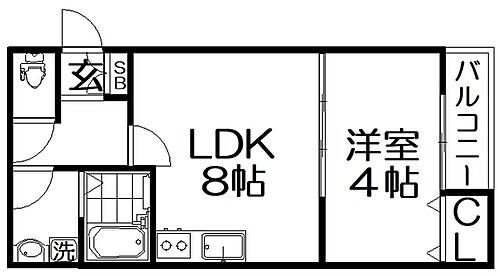 大阪府寝屋川市高柳4丁目 寝屋川市駅 1LDK アパート 賃貸物件詳細