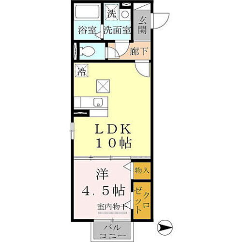 兵庫県伊丹市森本8丁目 伊丹駅 1LDK アパート 賃貸物件詳細