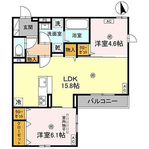 兵庫県西宮市甲子園一番町 甲子園口駅 2LDK アパート 賃貸物件詳細