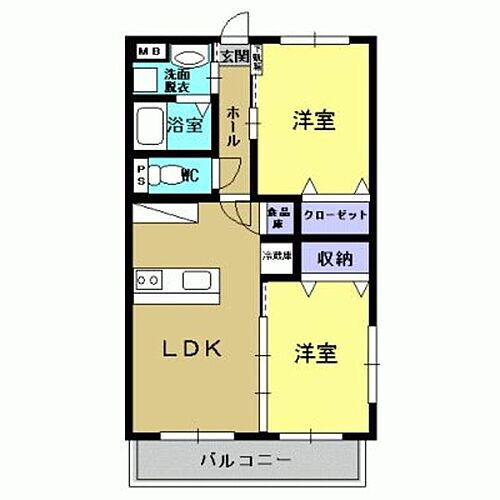 熊本県熊本市北区武蔵ケ丘9丁目 光の森駅 2LDK マンション 賃貸物件詳細