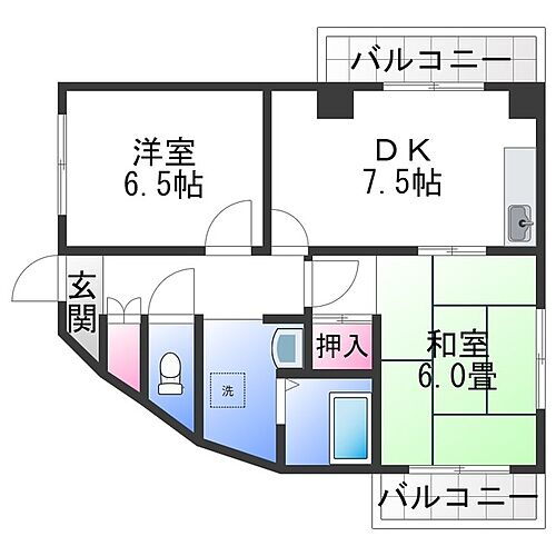 大阪府堺市東区野尻町 初芝駅 2DK マンション 賃貸物件詳細