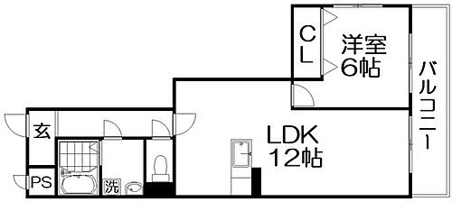 大阪府枚方市星丘3丁目 星ケ丘駅 1LDK マンション 賃貸物件詳細